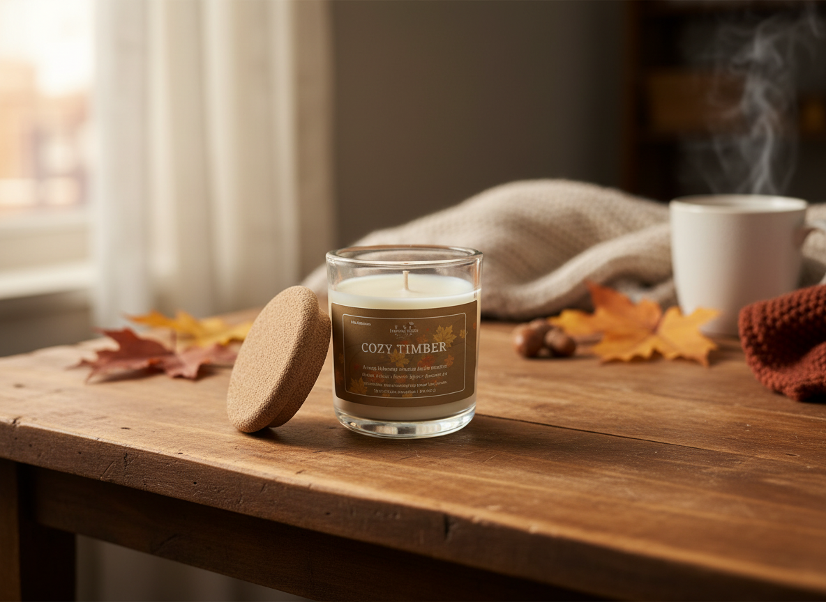 Cozy Timber Candle