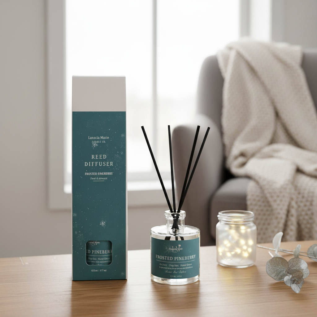 Frosted Pineberry Reed Diffuser
