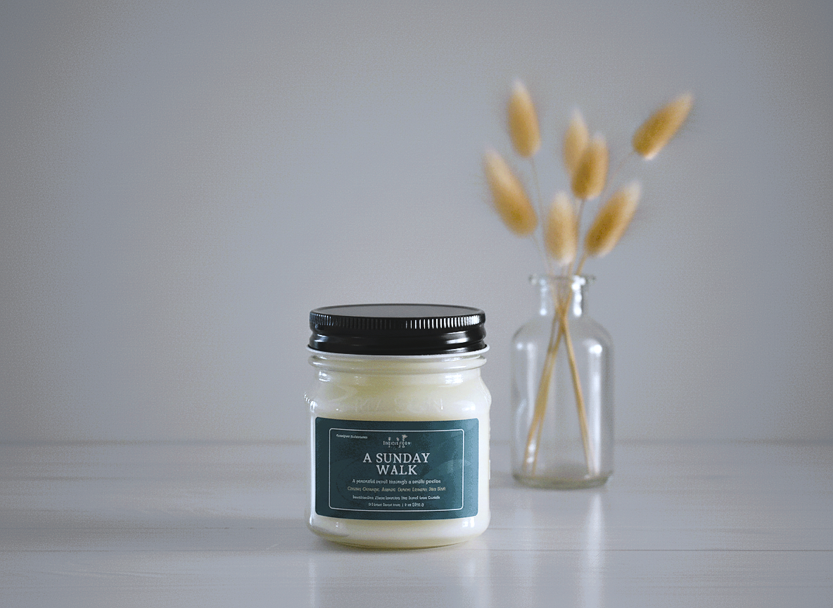 A Sunday Walk Candle