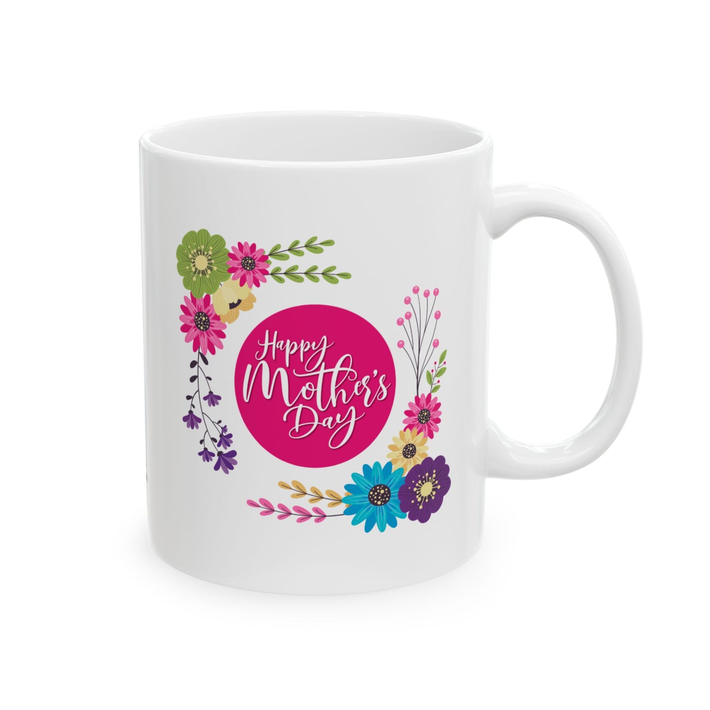 Happy Mother’s Day Floral Mug – A Thoughtful Gift for Mom