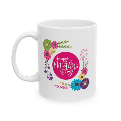 Happy Mother’s Day Floral Mug – A Thoughtful Gift for Mom