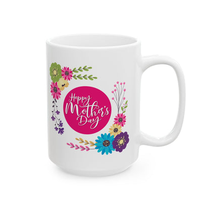 Happy Mother’s Day Floral Mug – A Thoughtful Gift for Mom
