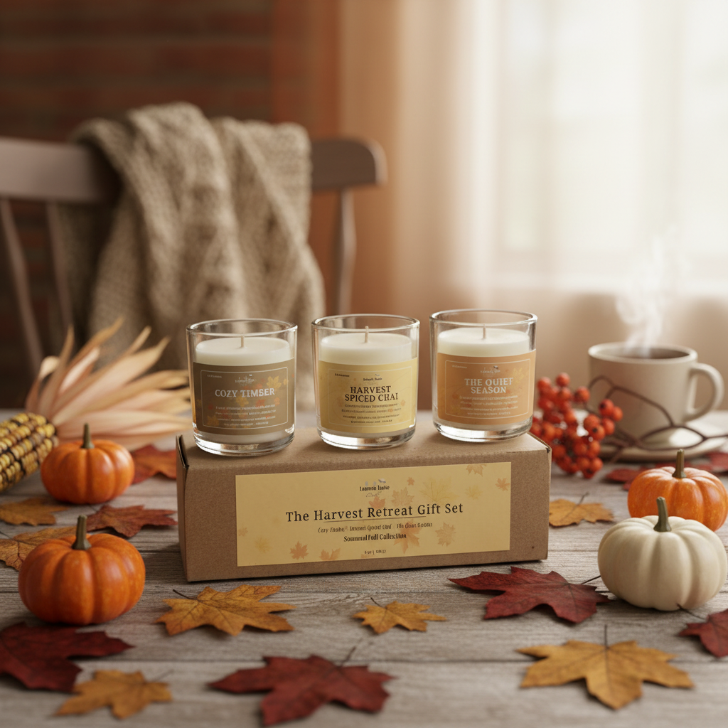 Seasonal Trio Candle Gift Set | Fall & Winter Collections