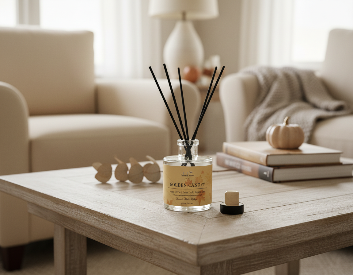 Golden Canopy Reed Diffuser