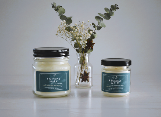 A Sunday Walk Candle